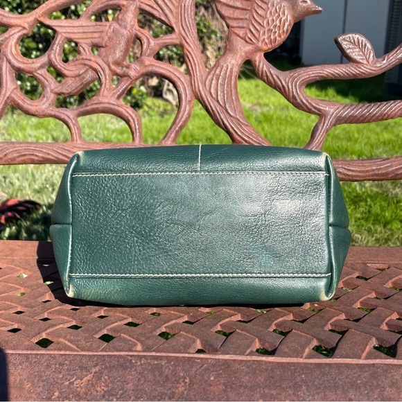 Vintage Dooney & Bourke Alyssa Saffiano Leather Shoulder Bag - Picture 7 of 12